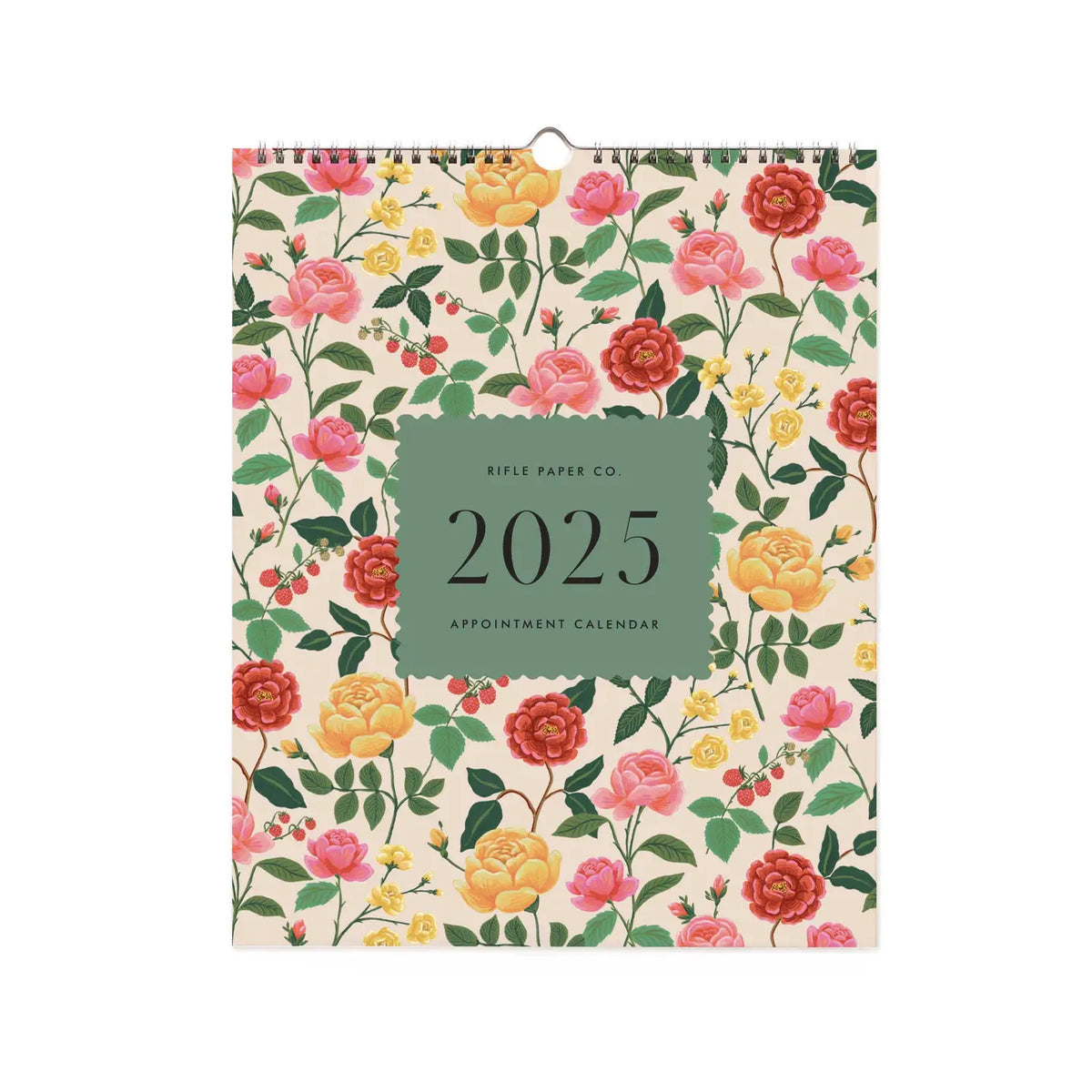 2025 Roses Appointment Calendar by Rifle Paper Co. Home & Garden Vermont