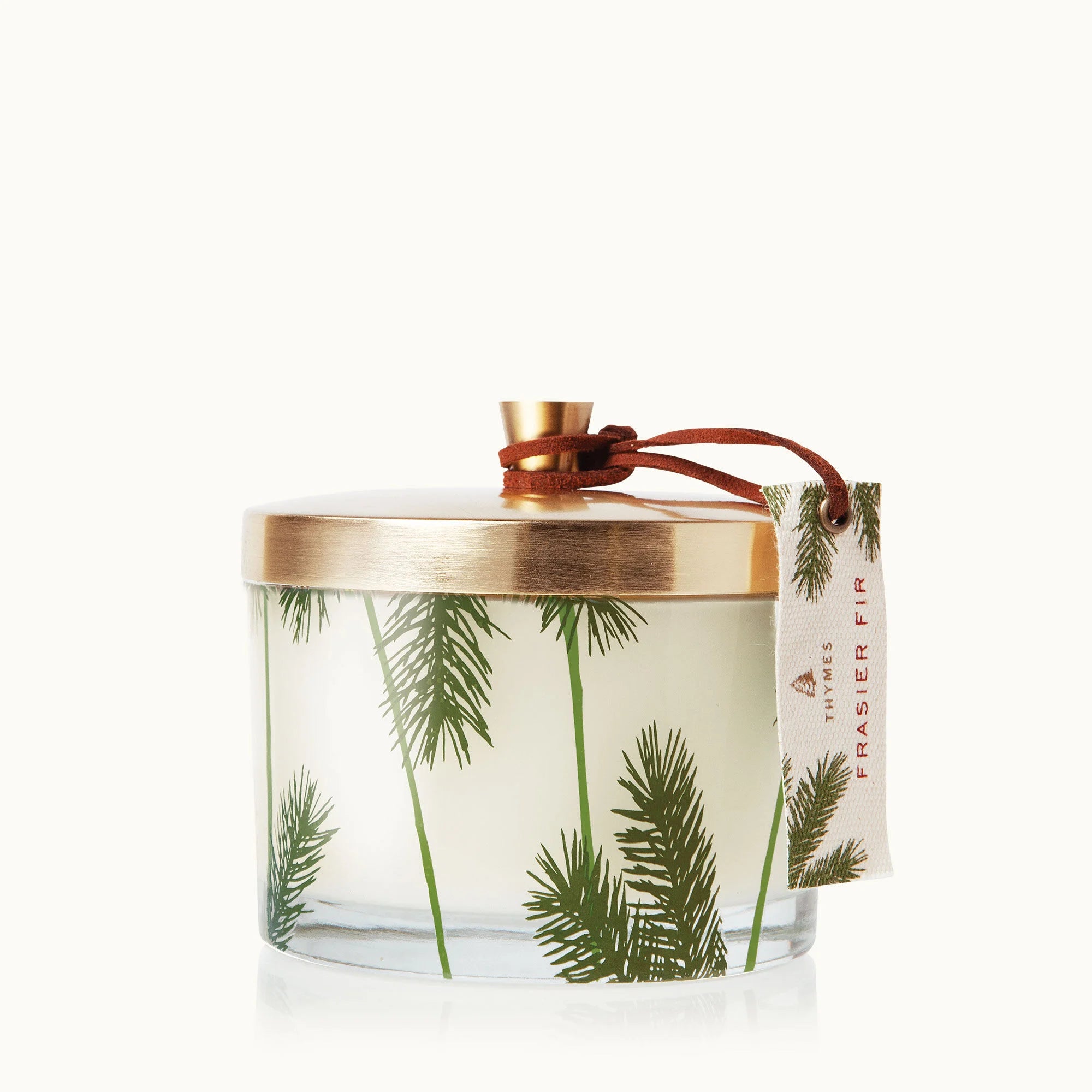 Frasier Fir Poured Candle Tin, Gold Lid